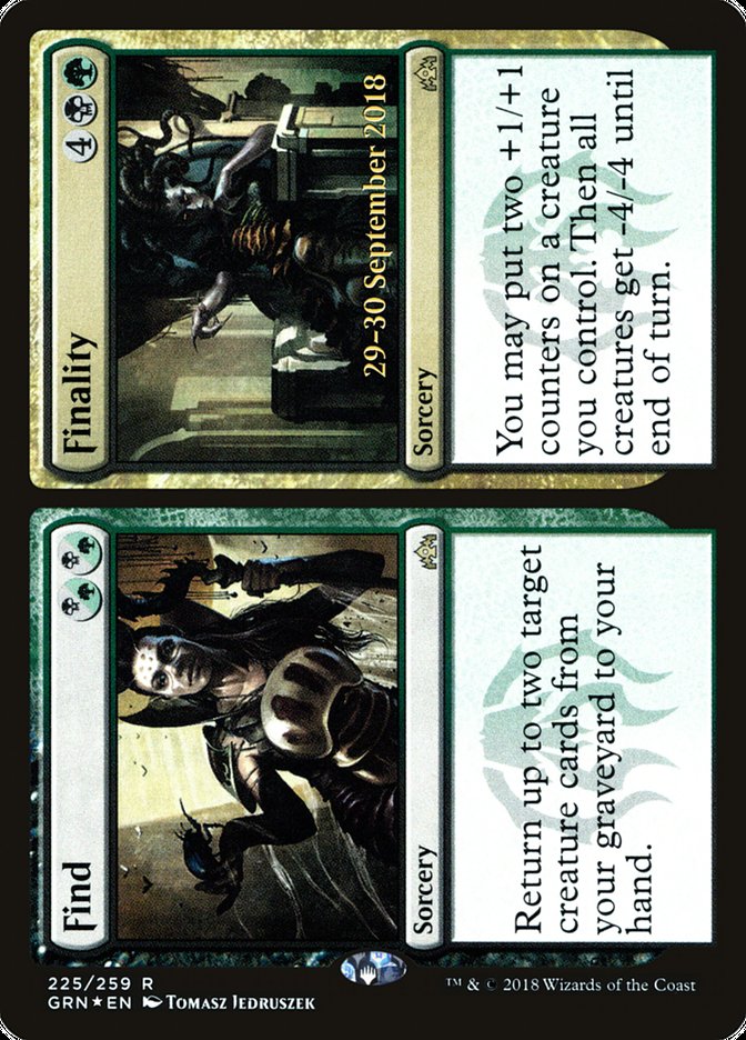 Find // Finality [Guilds of Ravnica Prerelease Promos] | Lots Moore NSW