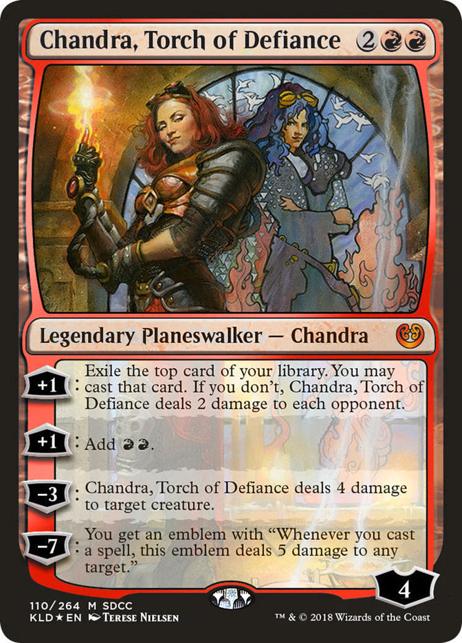 Chandra, Torch of Defiance [San Diego Comic-Con 2018] | Lots Moore NSW