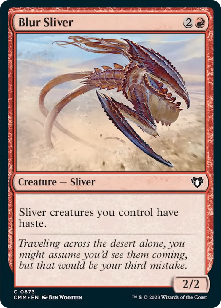 Blur Sliver [Commander Masters] | Lots Moore NSW