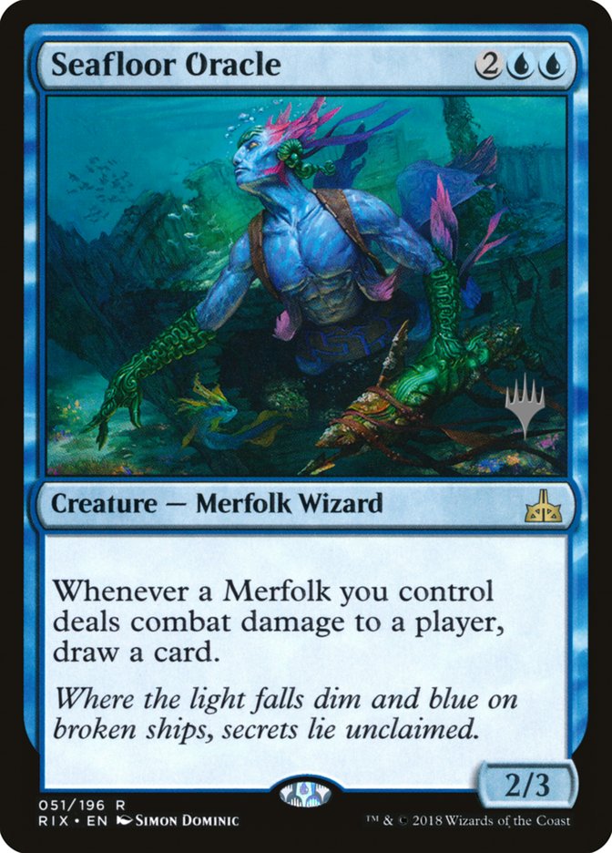 Seafloor Oracle (Promo Pack) [Rivals of Ixalan Promos] | Lots Moore NSW