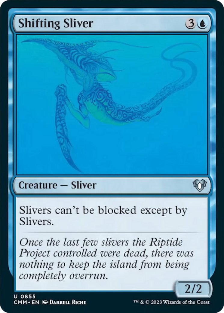 Shifting Sliver [Commander Masters] | Lots Moore NSW