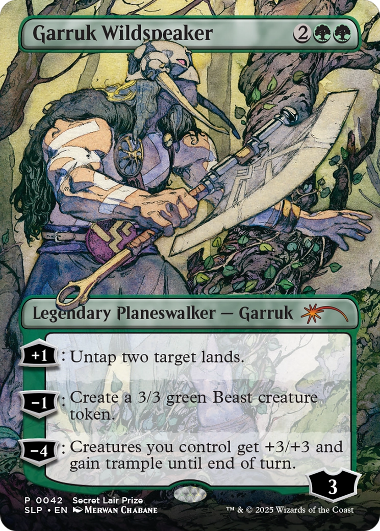Garruk Wildspeaker [Secret Lair Showdown] | Lots Moore NSW