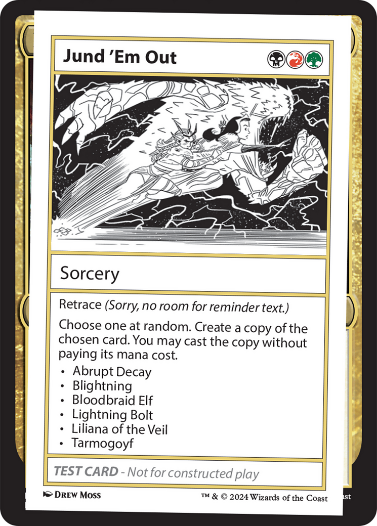 Jund 'Em Out [Mystery Booster 2 Playtest Cards] | Lots Moore NSW
