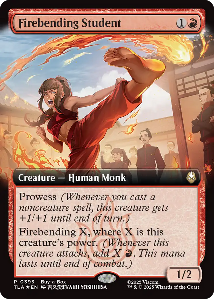 Firebending Student (Extended Art) [Avatar: The Last Airbender Promos] | Lots Moore NSW