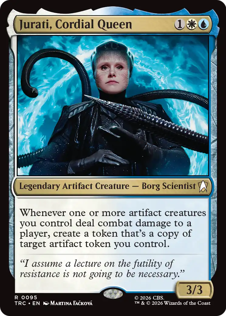 Jurati, Cordial Queen (Surge Foil) [Star Trek Commander] | Lots Moore NSW