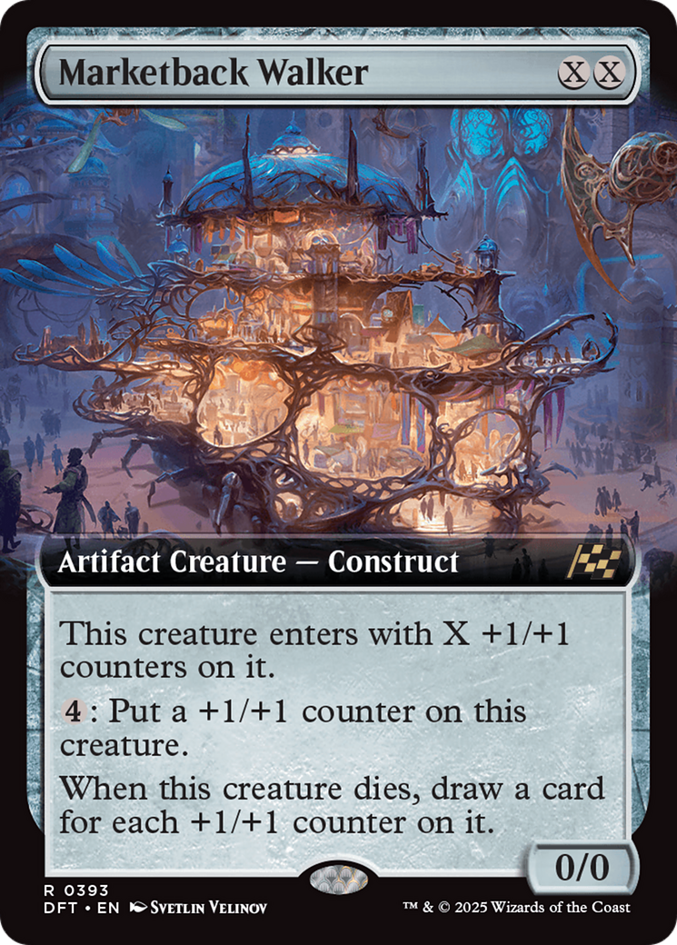 Marketback Walker (Extended Art) [Aetherdrift] | Lots Moore NSW