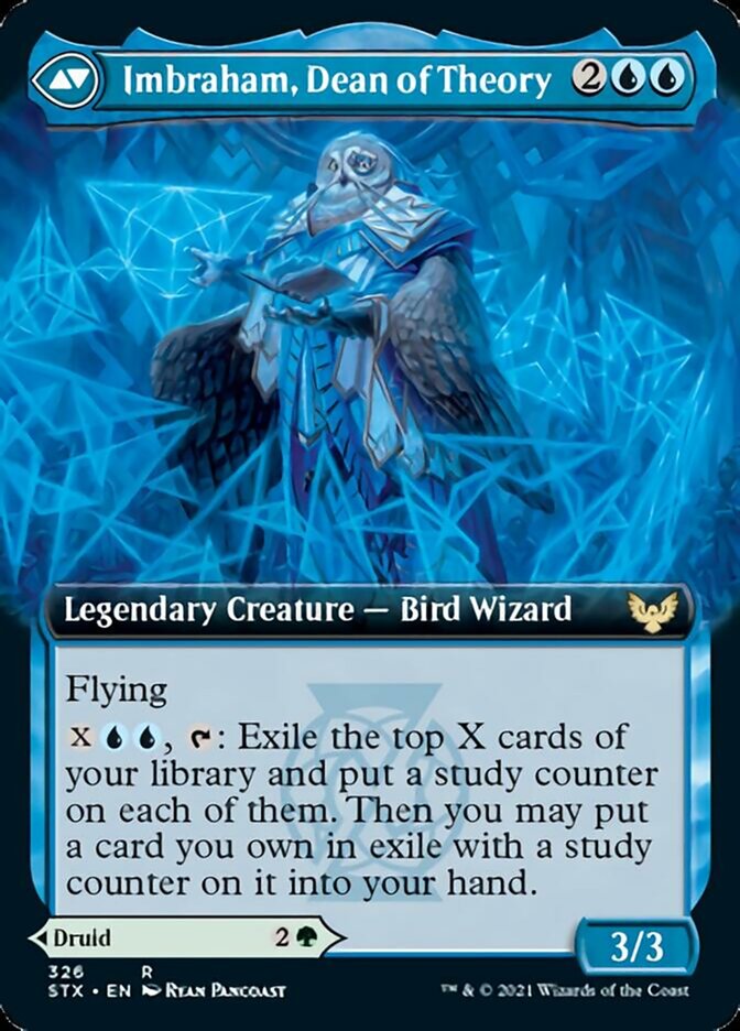 Kianne, Dean of Substance // Imbraham, Dean of Theory (Extended Art) [Strixhaven: School of Mages] | Lots Moore NSW