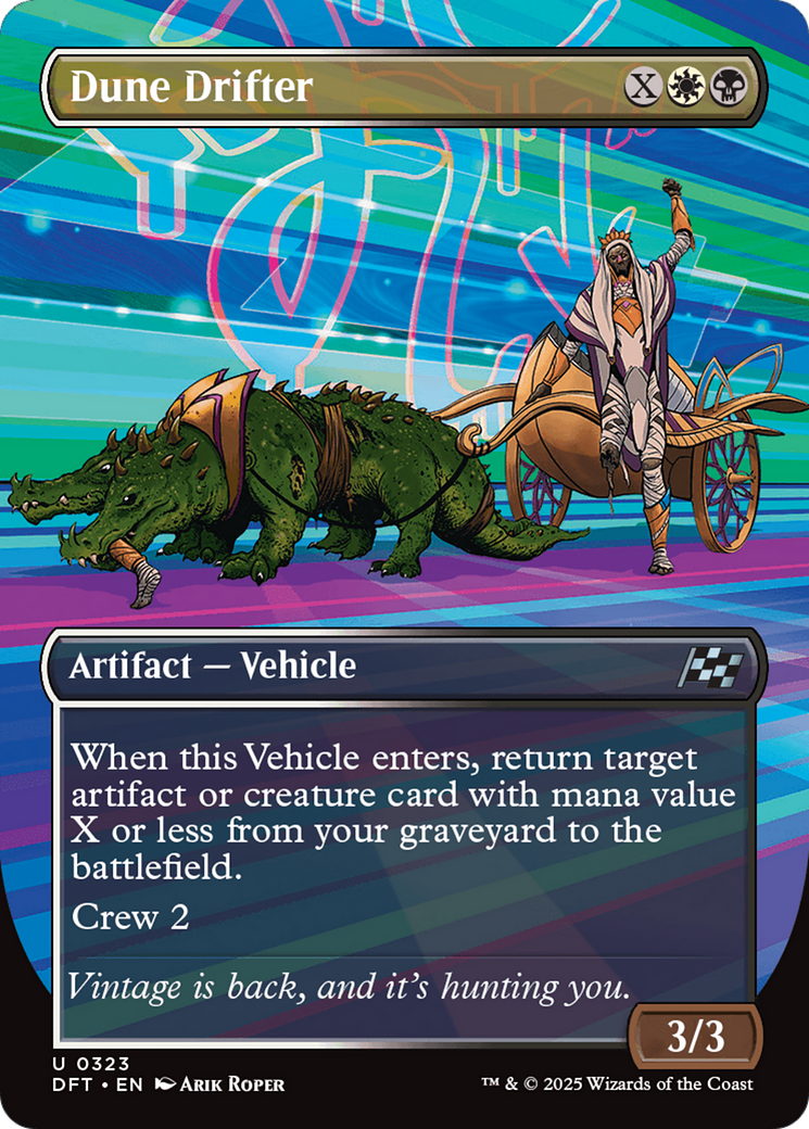 Dune Drifter (Borderless) [Aetherdrift] | Lots Moore NSW