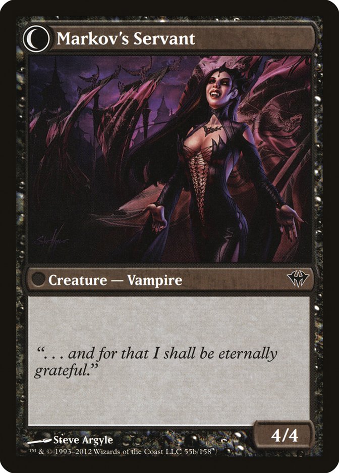 Chosen of Markov // Markov's Servant [Dark Ascension] | Lots Moore NSW