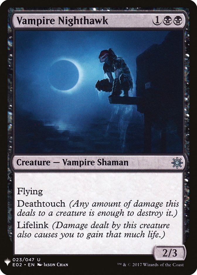 Vampire Nighthawk [Mystery Booster] | Lots Moore NSW