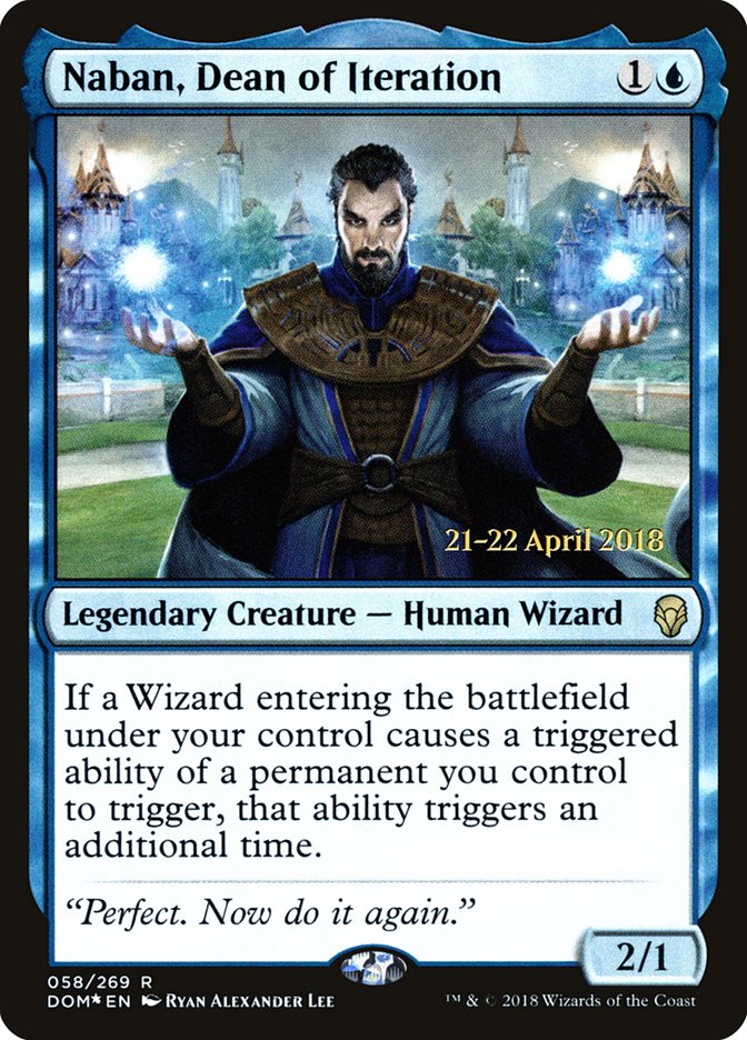 Naban, Dean of Iteration [Dominaria Prerelease Promos] | Lots Moore NSW