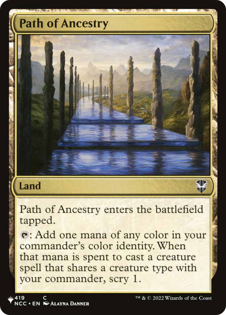 Path of Ancestry (NCC) [The List] | Lots Moore NSW