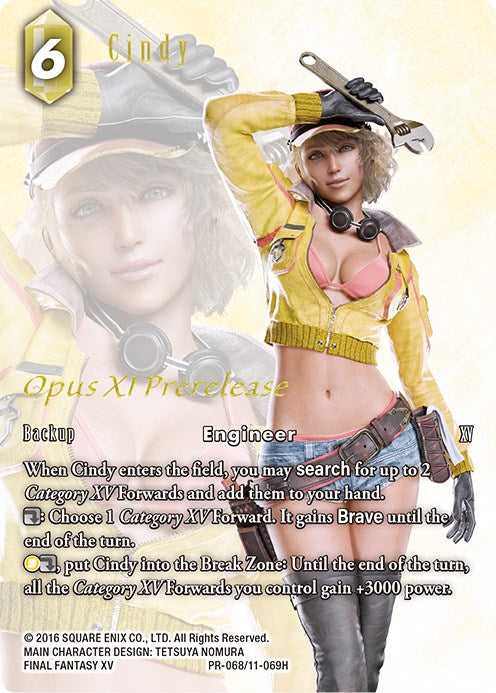 Cindy [Opus XI Promo Cards] | Lots Moore NSW