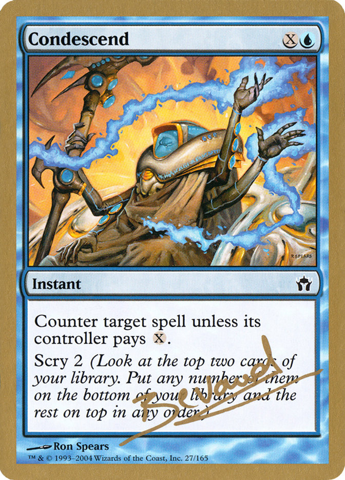 Condescend (Manuel Bevand) [World Championship Decks 2004] | Lots Moore NSW