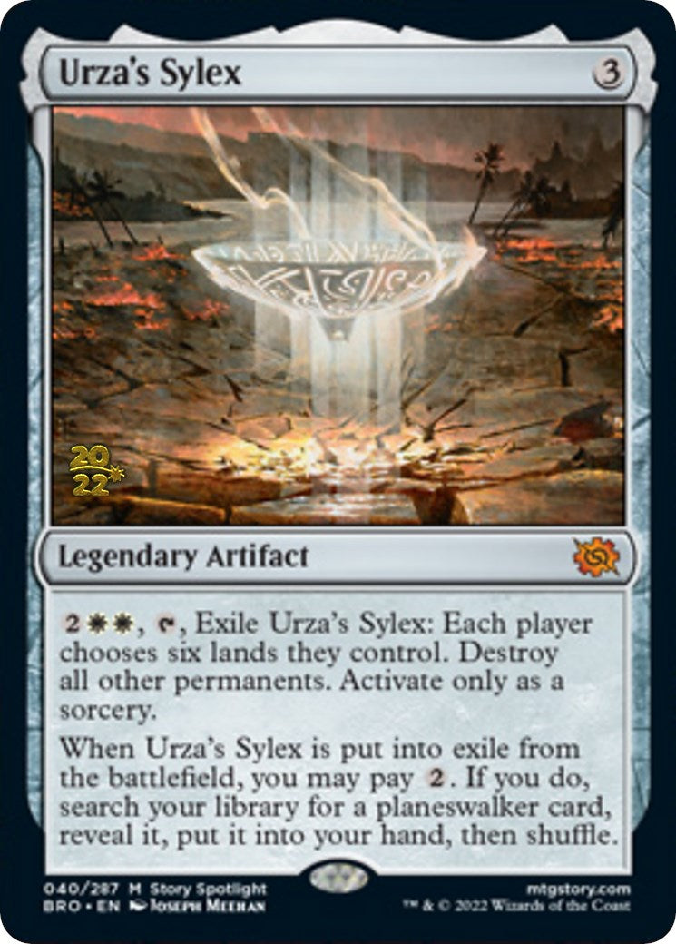 Urza's Sylex [The Brothers' War Prerelease Promos] | Lots Moore NSW