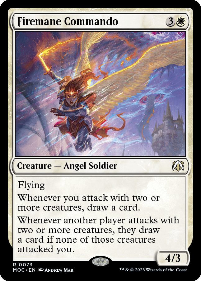 Firemane Commando [March of the Machine Commander] | Lots Moore NSW