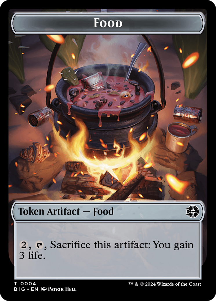 Food Token [Outlaws of Thunder Junction: The Big Score Tokens] | Lots Moore NSW
