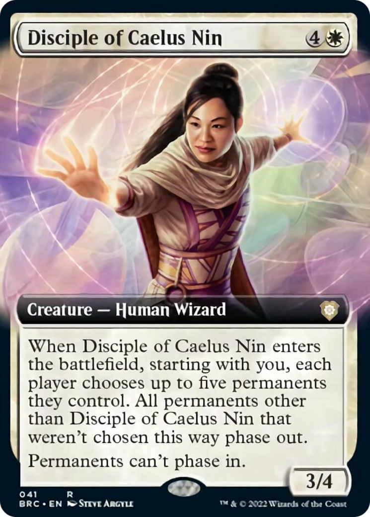 Disciple of Caelus Nin (Extended Art) [The Brothers' War Commander] | Lots Moore NSW