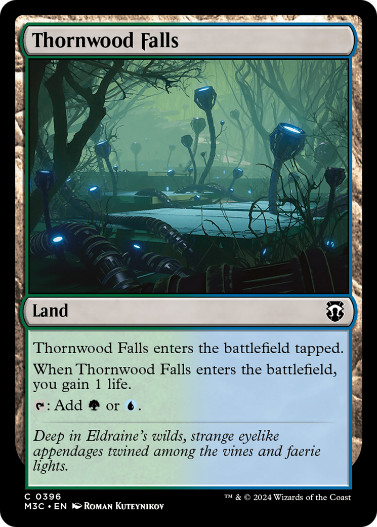 Thornwood Falls (Ripple Foil) [Modern Horizons 3 Commander] | Lots Moore NSW