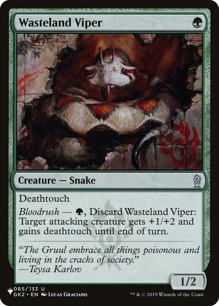 Wasteland Viper [The List Reprints] | Lots Moore NSW