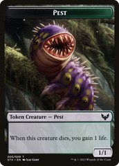 Pest // Lukka, Wayward Bonder Emblem Double-Sided Token [Secret Lair: From Cute to Brute Tokens] | Lots Moore NSW