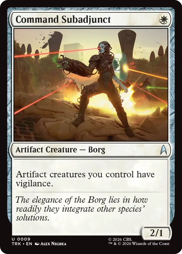 Command Subadjunct [Star Trek] | Lots Moore NSW