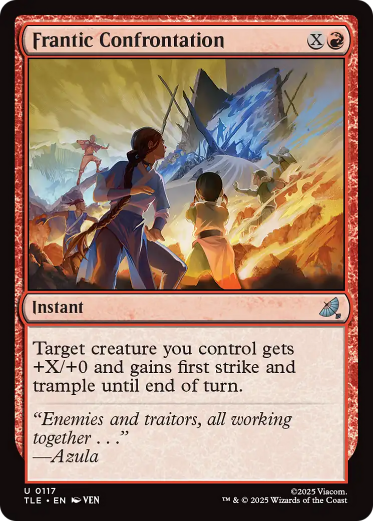 Frantic Confrontation [Avatar: The Last Airbender: Eternal-Legal] | Lots Moore NSW