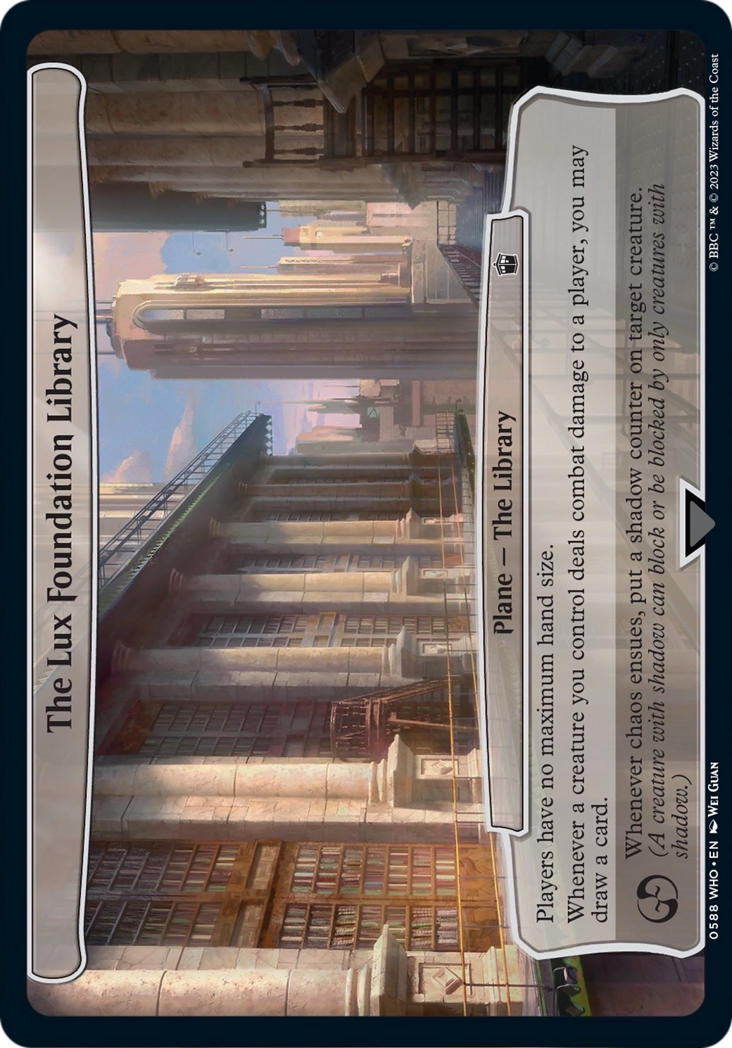 The Lux Foundation Library [Doctor Who] | Lots Moore NSW