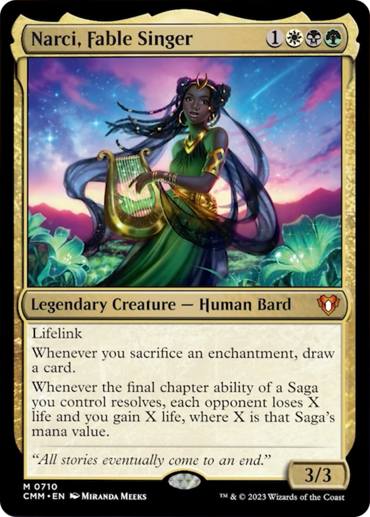 Narci, Fable Singer [Commander Masters] | Lots Moore NSW