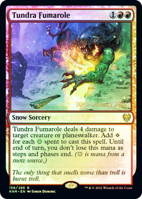 Tundra Fumarole [Kaldheim Prerelease Promos] | Lots Moore NSW