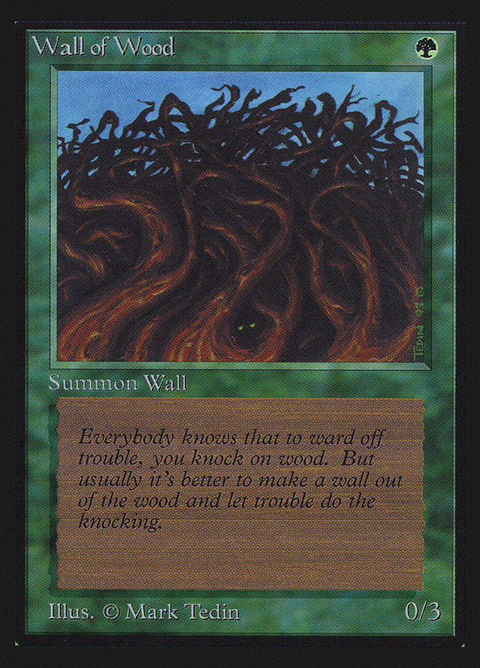Wall of Wood [International Collectors' Edition] | Lots Moore NSW