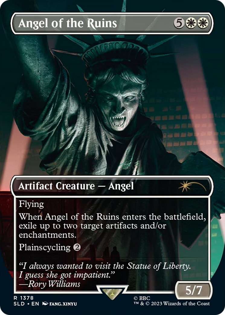 Angel of the Ruins (1378) [Secret Lair Drop Series] | Lots Moore NSW