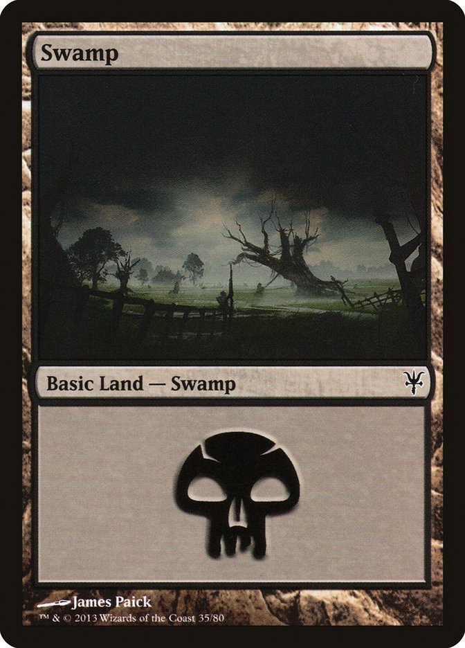 Swamp (35) [Duel Decks: Sorin vs. Tibalt] | Lots Moore NSW