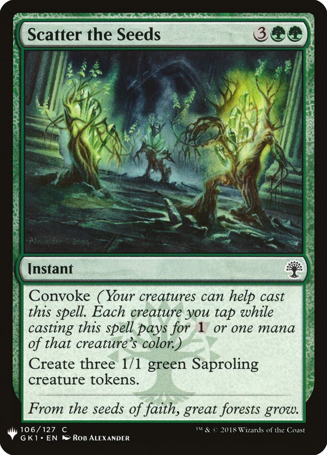 Scatter the Seeds [Mystery Booster] | Lots Moore NSW