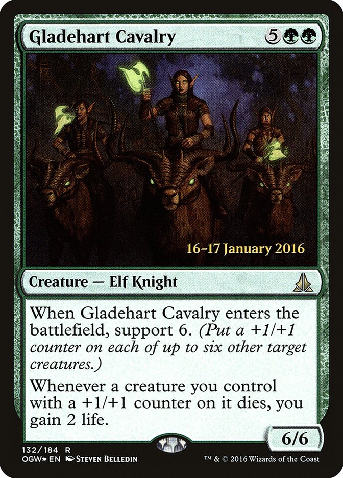 Gladehart Cavalry [Oath of the Gatewatch Prerelease Promos] | Lots Moore NSW