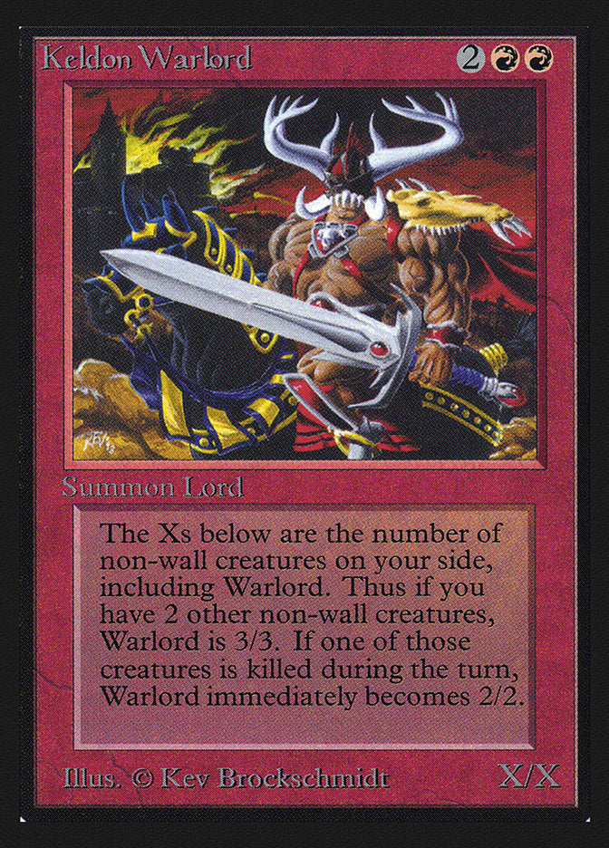 Keldon Warlord [Collectors' Edition] | Lots Moore NSW