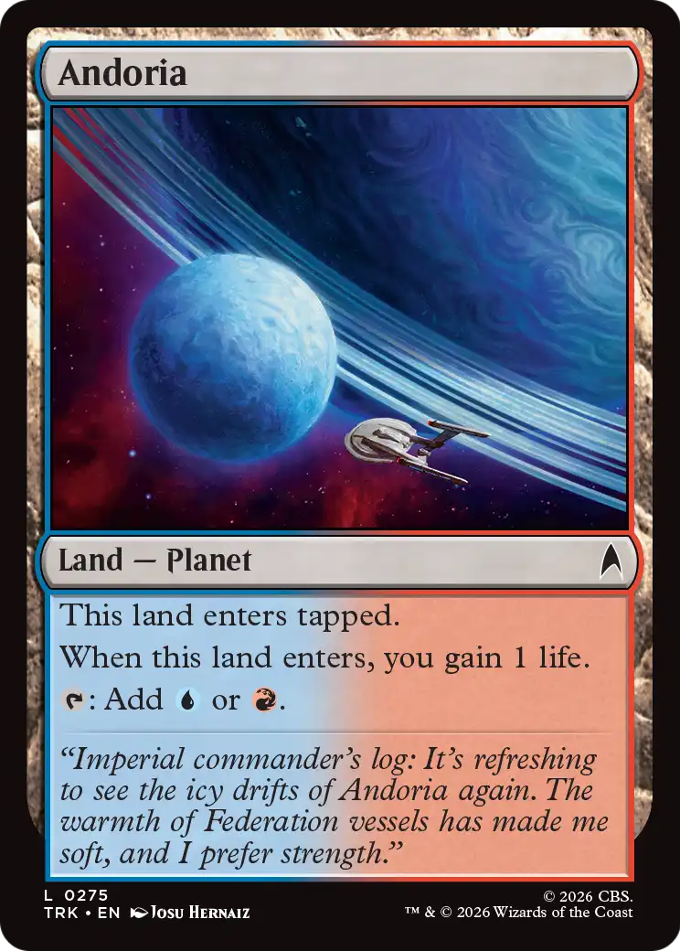 Andoria [Star Trek] | Lots Moore NSW
