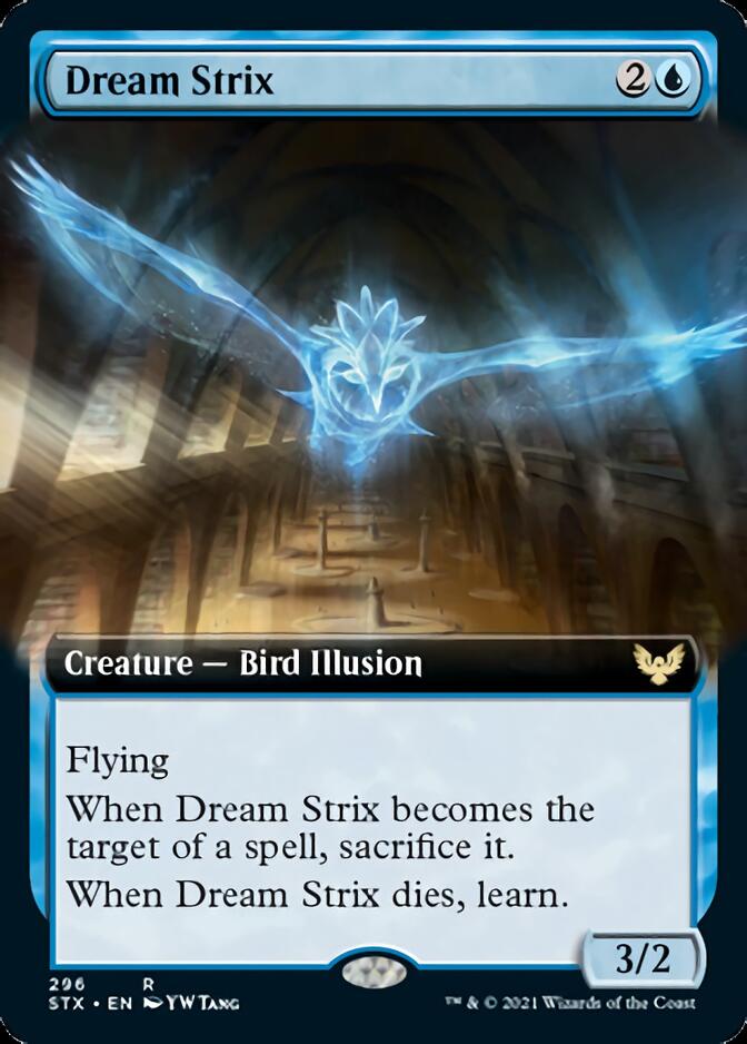 Dream Strix (Extended Art) [Strixhaven: School of Mages] | Lots Moore NSW