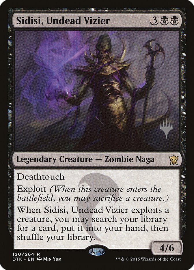 Sidisi, Undead Vizier (Promo Pack) [Dragons of Tarkir Promos] | Lots Moore NSW