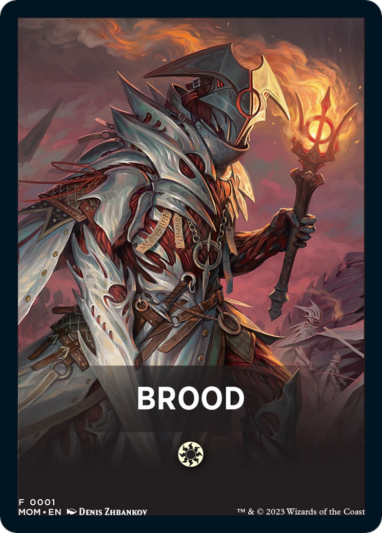 Brood Theme Card [March of the Machine Tokens] | Lots Moore NSW
