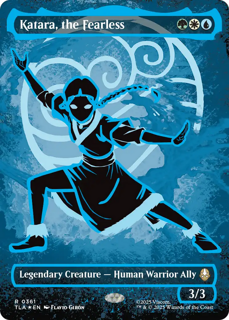 Katara, the Fearless (Borderless Battle Pose) [Avatar: The Last Airbender] | Lots Moore NSW