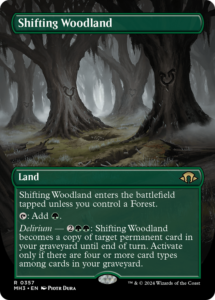Shifting Woodland (Borderless) [Modern Horizons 3] | Lots Moore NSW
