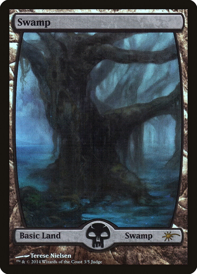 Swamp (3★) [Judge Gift Cards 2014] | Lots Moore NSW