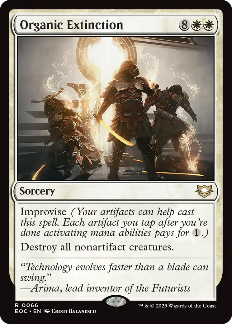 Organic Extinction [Edge of Eternities Commander] | Lots Moore NSW