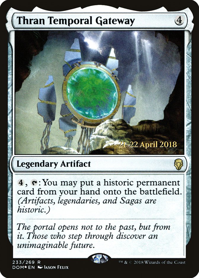 Thran Temporal Gateway [Dominaria Prerelease Promos] | Lots Moore NSW