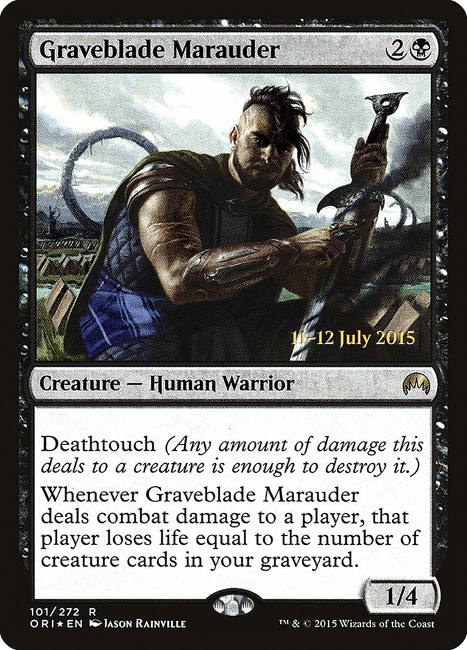 Graveblade Marauder [Magic Origins Prerelease Promos] | Lots Moore NSW
