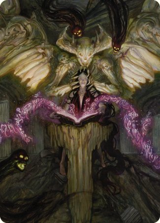 Demonic Tutor Art Card [Commander Masters Art Series] | Lots Moore NSW