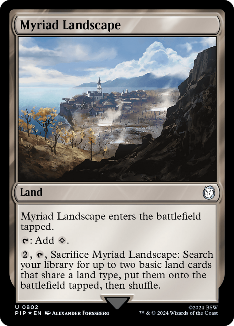 Myriad Landscape (Surge Foil) [Fallout] | Lots Moore NSW