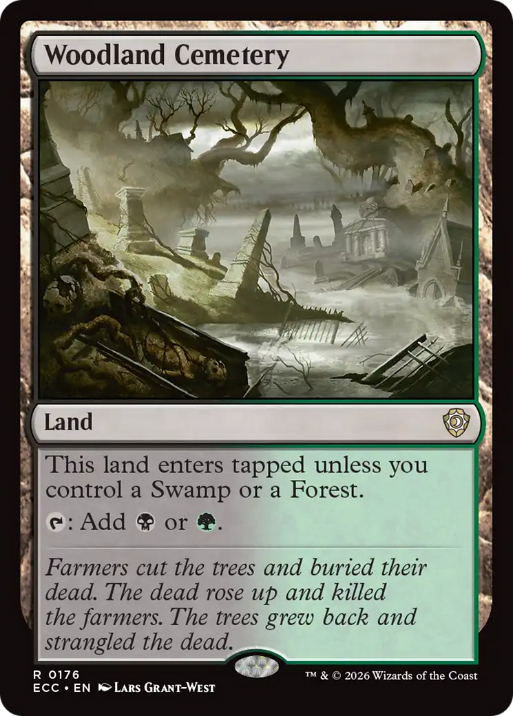 Woodland Cemetery [Lorwyn Eclipsed Commander] | Lots Moore NSW