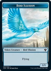Bird Illusion // Beast (011) Double-Sided Token [Commander 2020 Tokens] | Lots Moore NSW